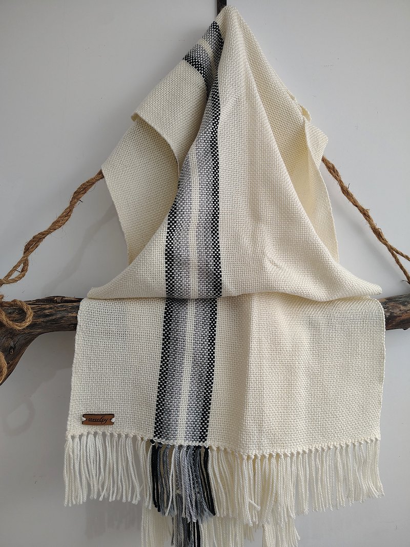 Pashminas tejidas en telar Catriel artesanales